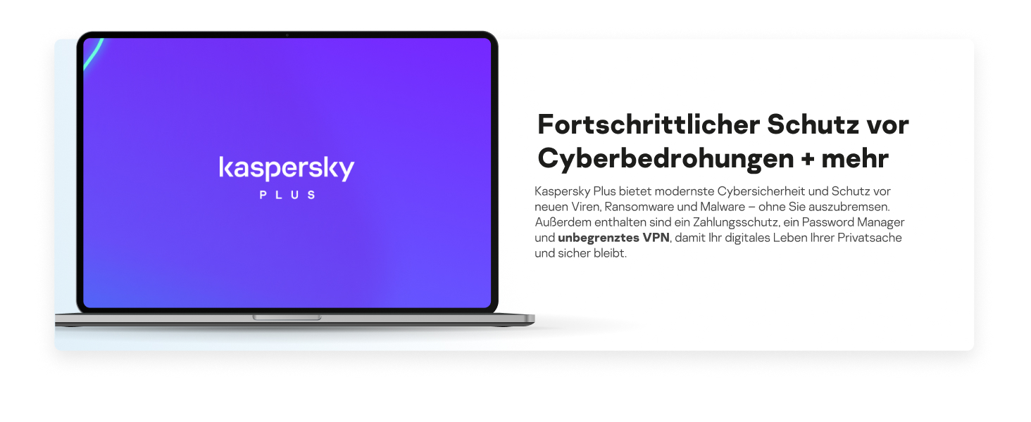 Fortschrittlicher Schutz vor Cyberbedrohungen + mehr